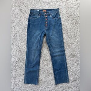 MOTHER jeans The inside ankle Fray 27